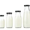 Glass Milk Bottles with Lids Wholesale