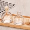 Mini Clear Glass Wine Bottles