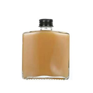 Square Glass Juice Bottle