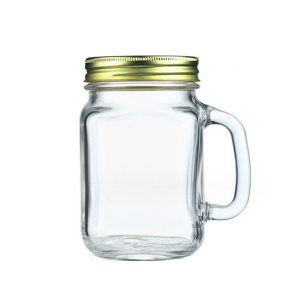 Mini Mason Jar With Handle