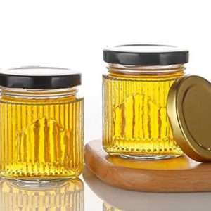Glass Honey Jars With Lids in Bulk