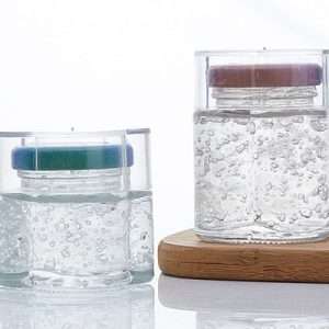 Small Glass Honey Jars with Lids