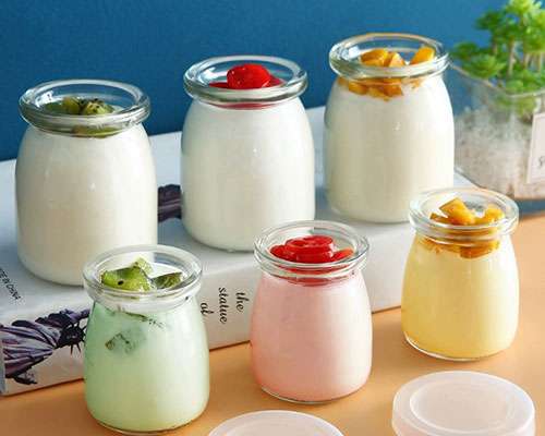 100ml 150ml 200ml Pudding Glass Jars