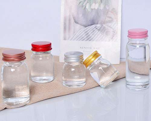 Small Glass Honey Bottles With Caps