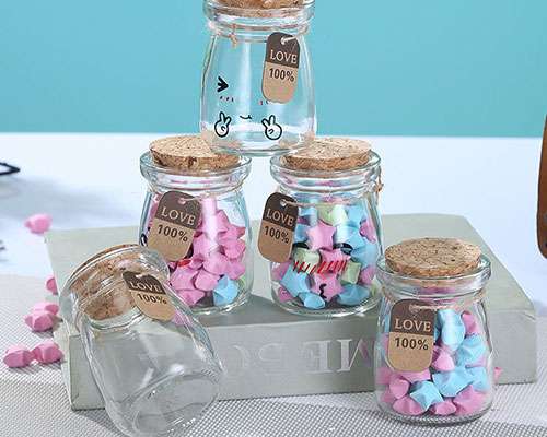 100ml 150ml 200ml Pudding Glass Jars