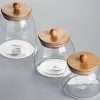 Storage Jars With Wooden Lids