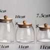 Storage Jars With Wooden Lids