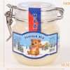 Hexagon Glass Honey Jar