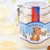 Hexagon Glass Honey Jar