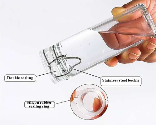 Glass Spice Jars With Glass Lids