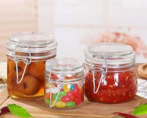 Small Airtight Glass Jars